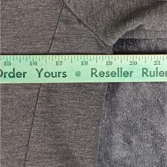 Banana Republic Jacket Women Medium Gray Full Zip Mock Neck Athletic Track - Picture 5 of 9
